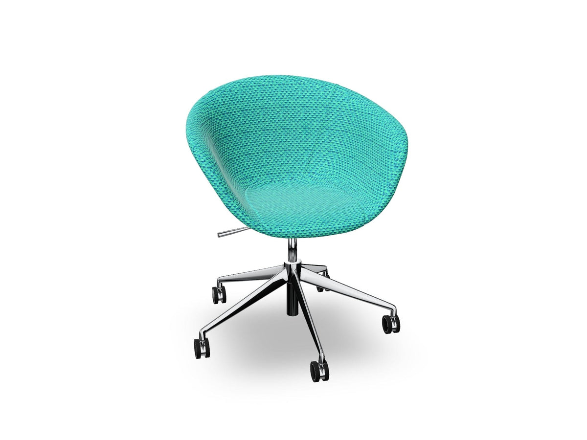 Duna 02 Five Star Base Chair With Front Upholstery Chairs Arper 
