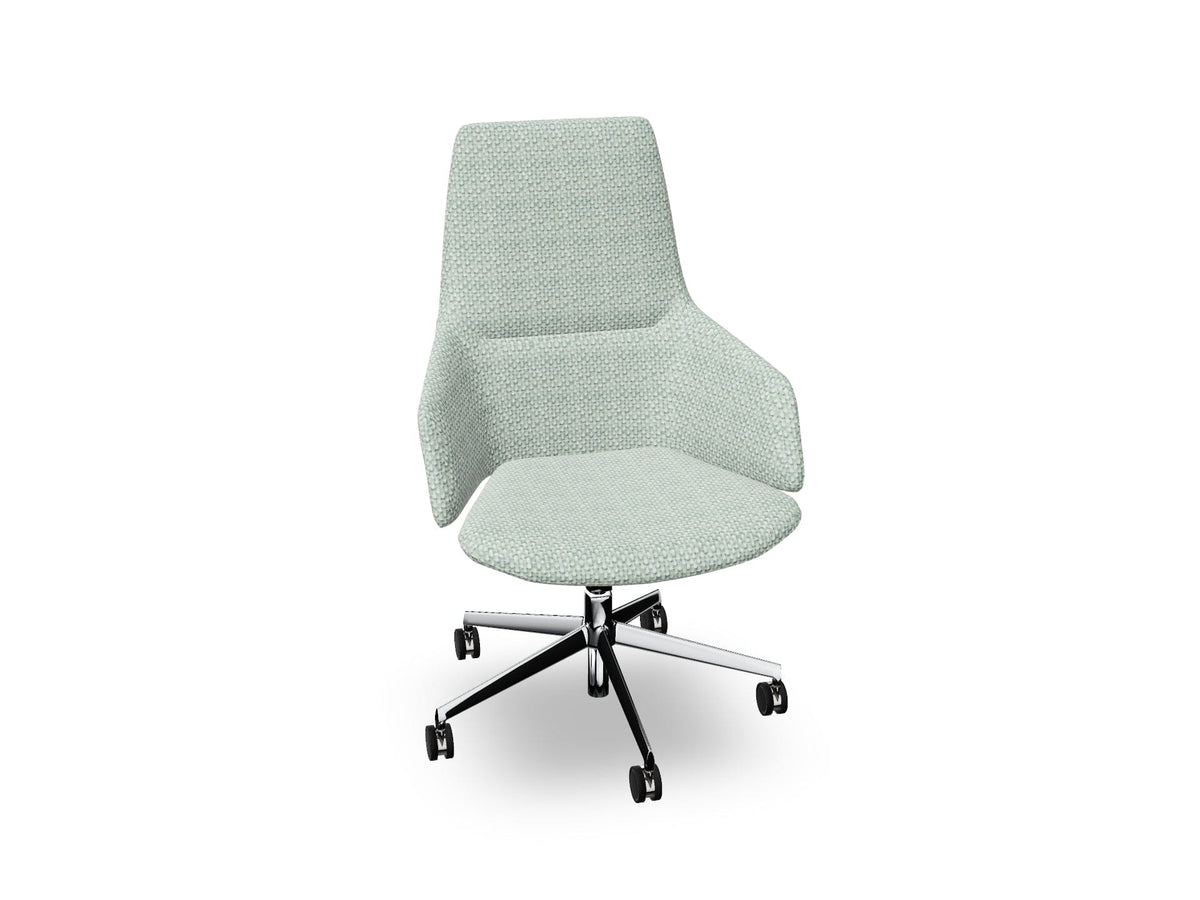 Aston Office Five Way Star Base Armchair Office Chair Arper 
