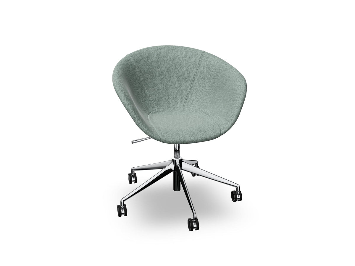 Duna 02 Five Star Base Chair With Front Upholstery Chairs Arper 