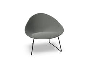 Adell Sled Base Lounge Chair With Fully Upholstered lounge chair Arper 