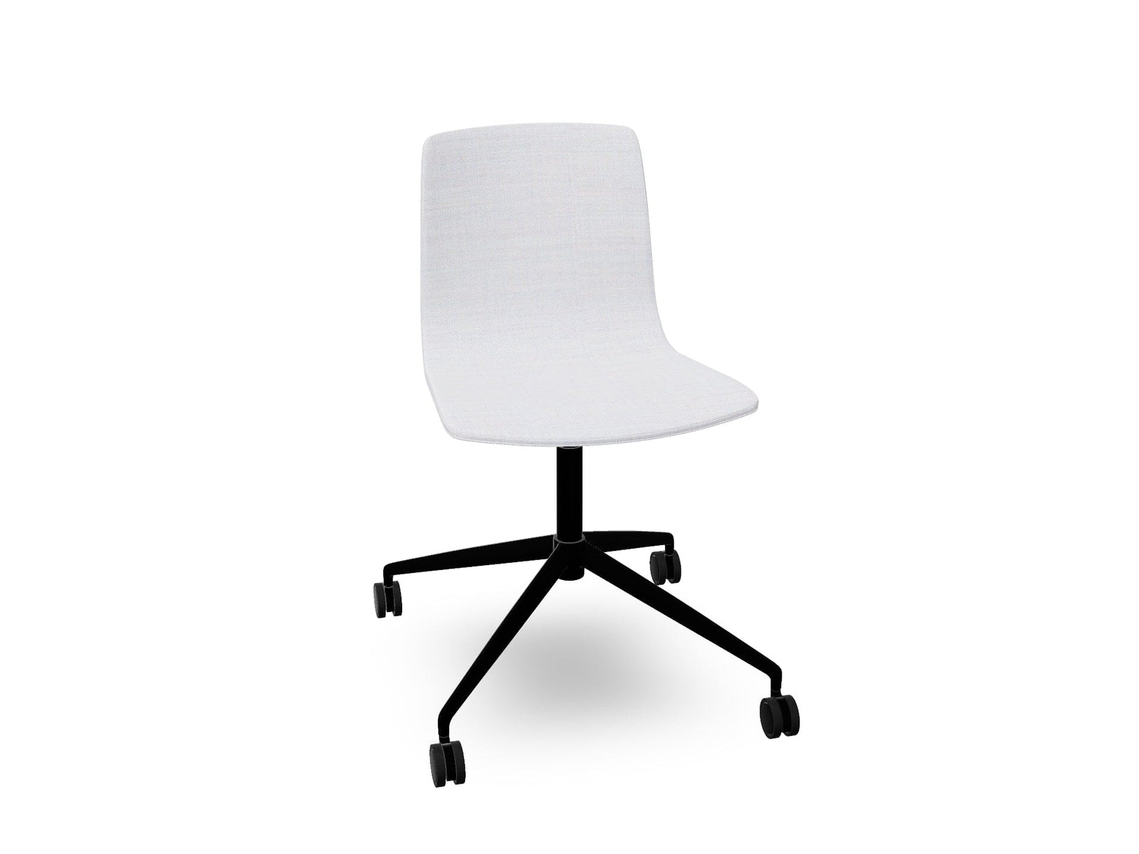 Aava 02 Fixed Trestle Base Chair With Fully Upholstered Chairs Arper 