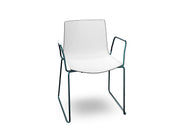 Catifa 46 Polypropylene Bi-Color Sled Base Chair Side/Dining Arper 