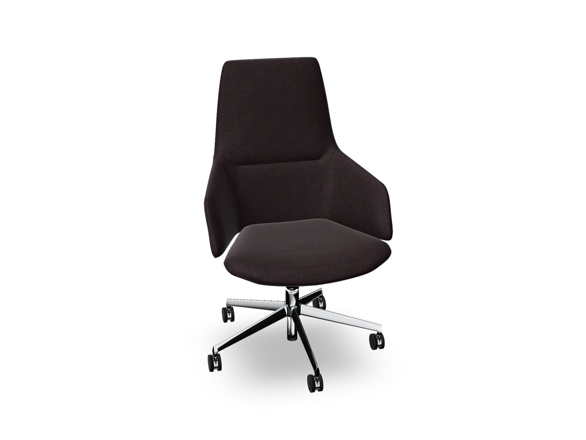 Aston Office Five Way Star Base Armchair Office Chair Arper 