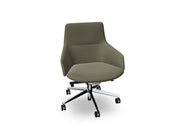 Aston Conference Syncro Five Way Star Base Armchair task chair Arper 