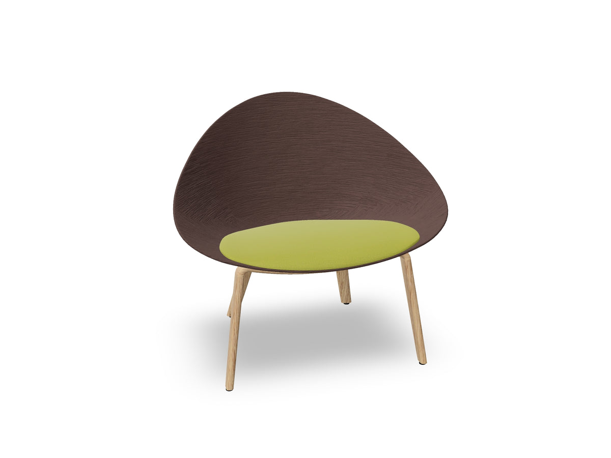 Adell 4 Leg Wood Lounge Chair