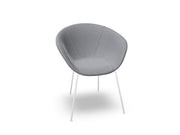 Duna 02 Four Leg Chair Fully Upholstered Chairs Arper 