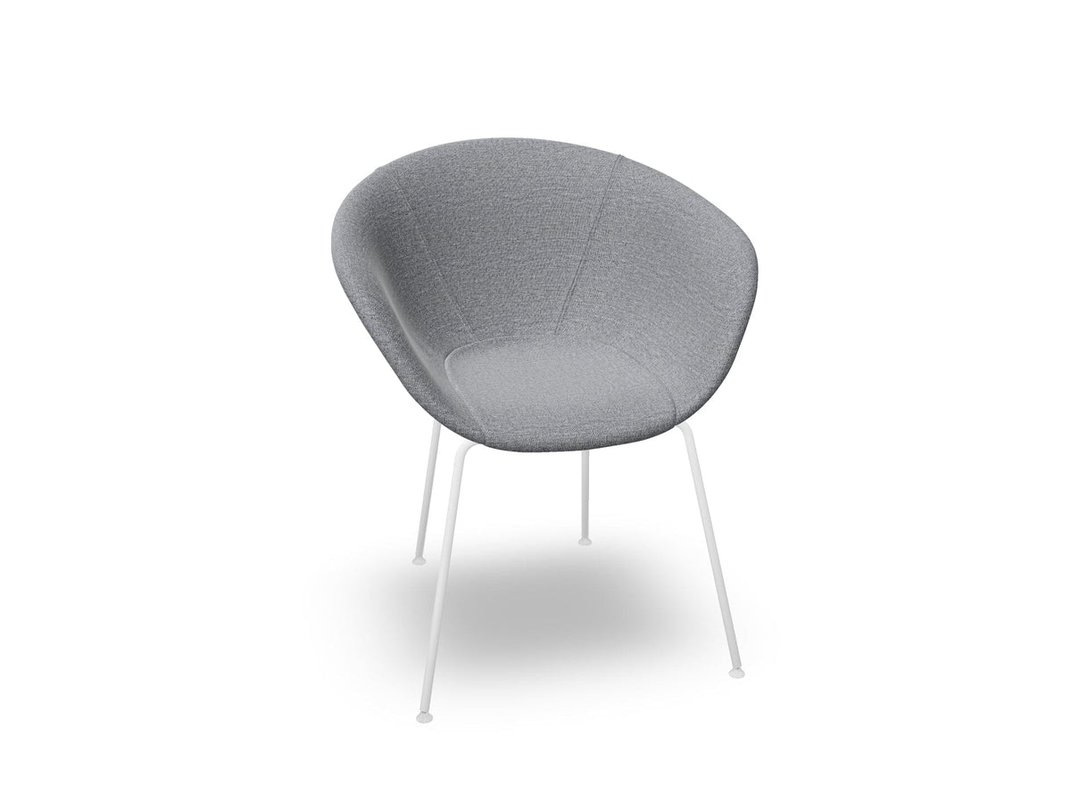 Duna 02 Four Leg Chair Fully Upholstered Chairs Arper 