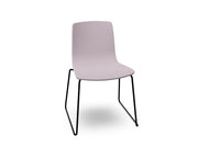 Aava 02 Sled Base Chair With Fully Upholstered Chairs Arper 