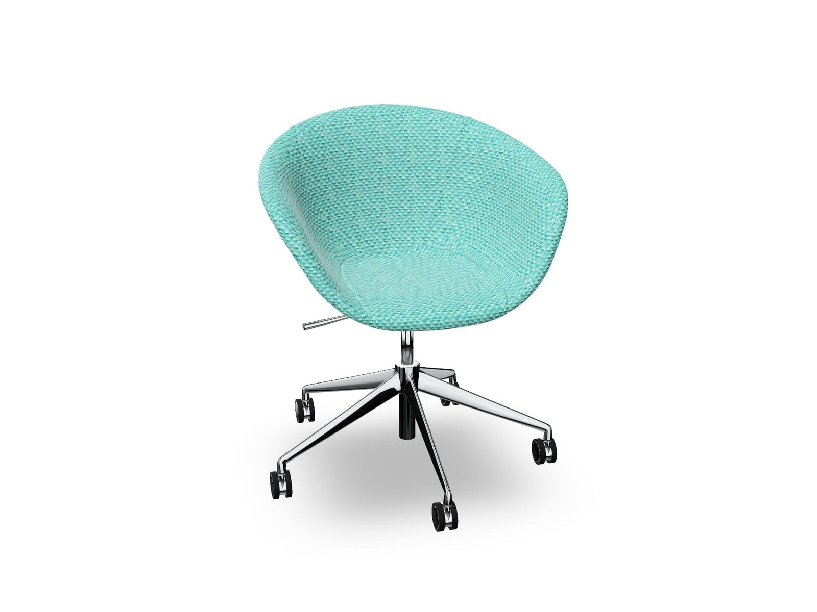 Duna 02 Five Star Base Chair With Front Upholstery Chairs Arper 