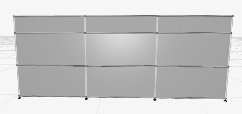 Custom USM Unit -  Chanmi Park 36.02"x 88.58" - PURE WHITE