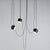 Aim LED Pendant Light W/ Multicanopy Pendant Lights Flos 