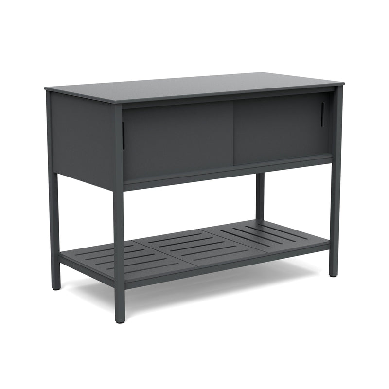 Loll Designs A La Carte Half Cabinet in Charcoal Grey
