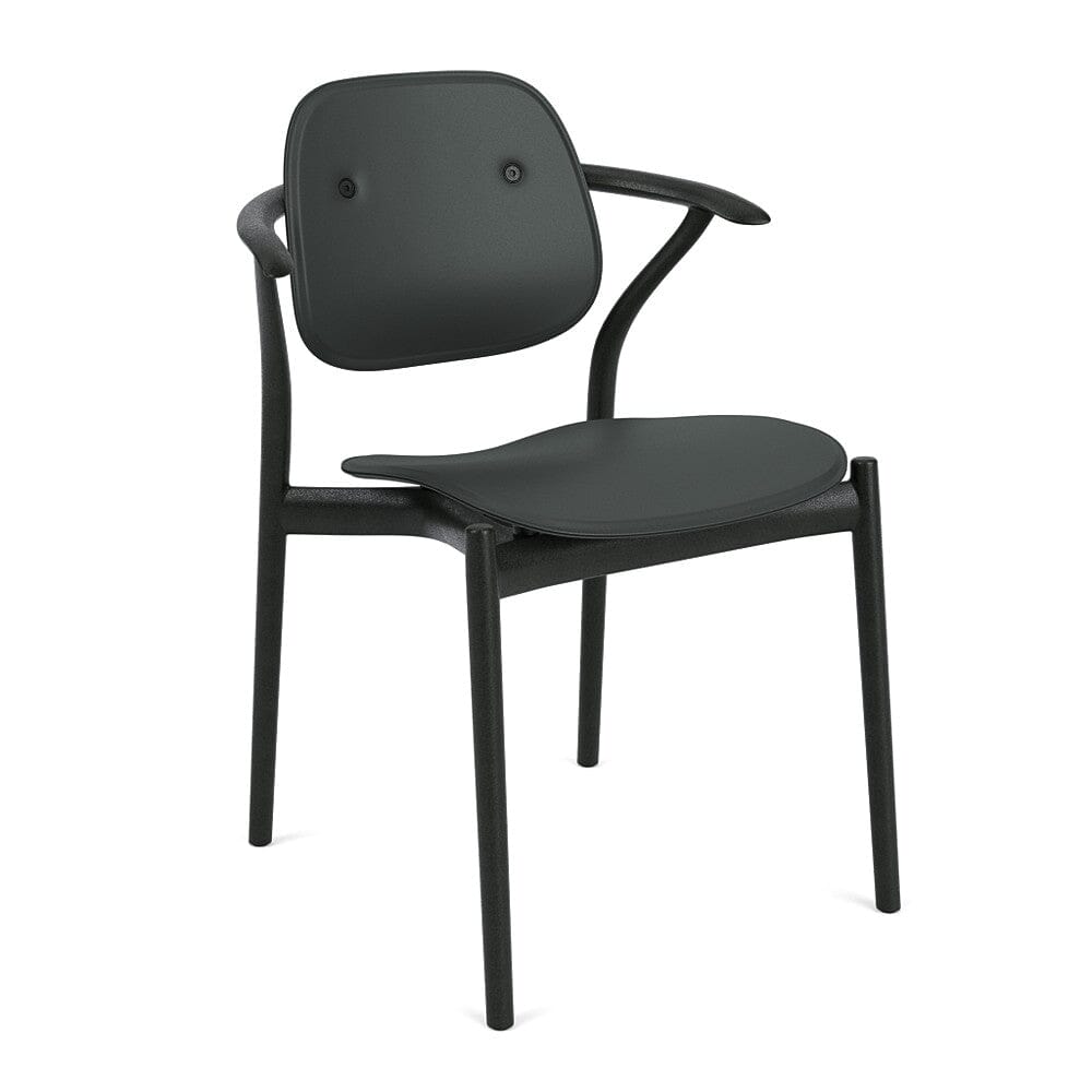 Iquo Chair Armchair with Upholstered Seat &amp; Back Armchair Knoll 