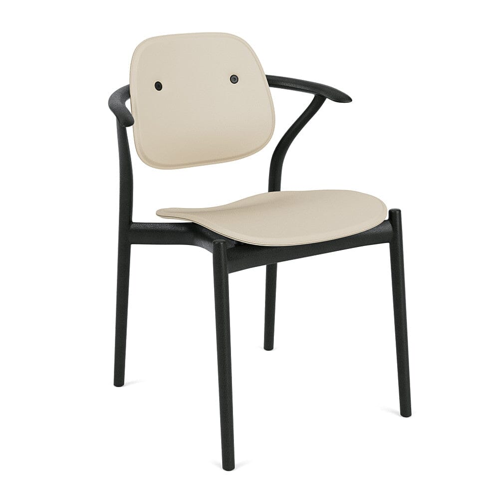 Iquo Chair Armchair with Upholstered Seat &amp; Back Armchair Knoll 