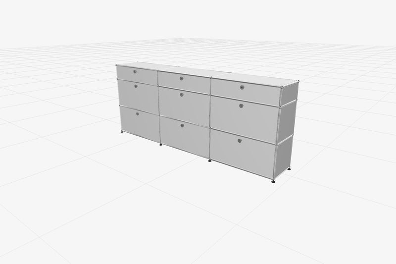 Custom USM Unit -  Chanmi Park 36.02"x 88.58" - PURE WHITE