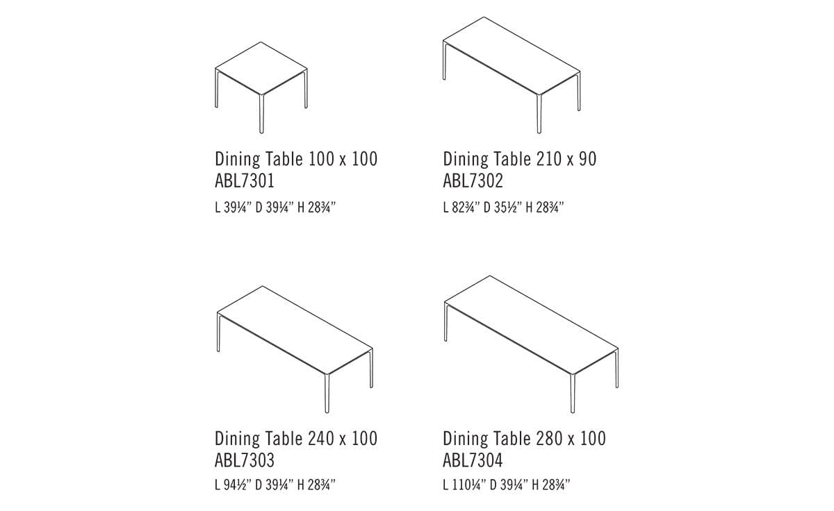 Able Dining Table Dining Tables Bensen 