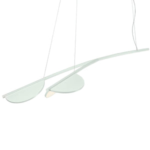 Almendra Organic Pendant Pendant Lights Flos 2 / Short White With Primer