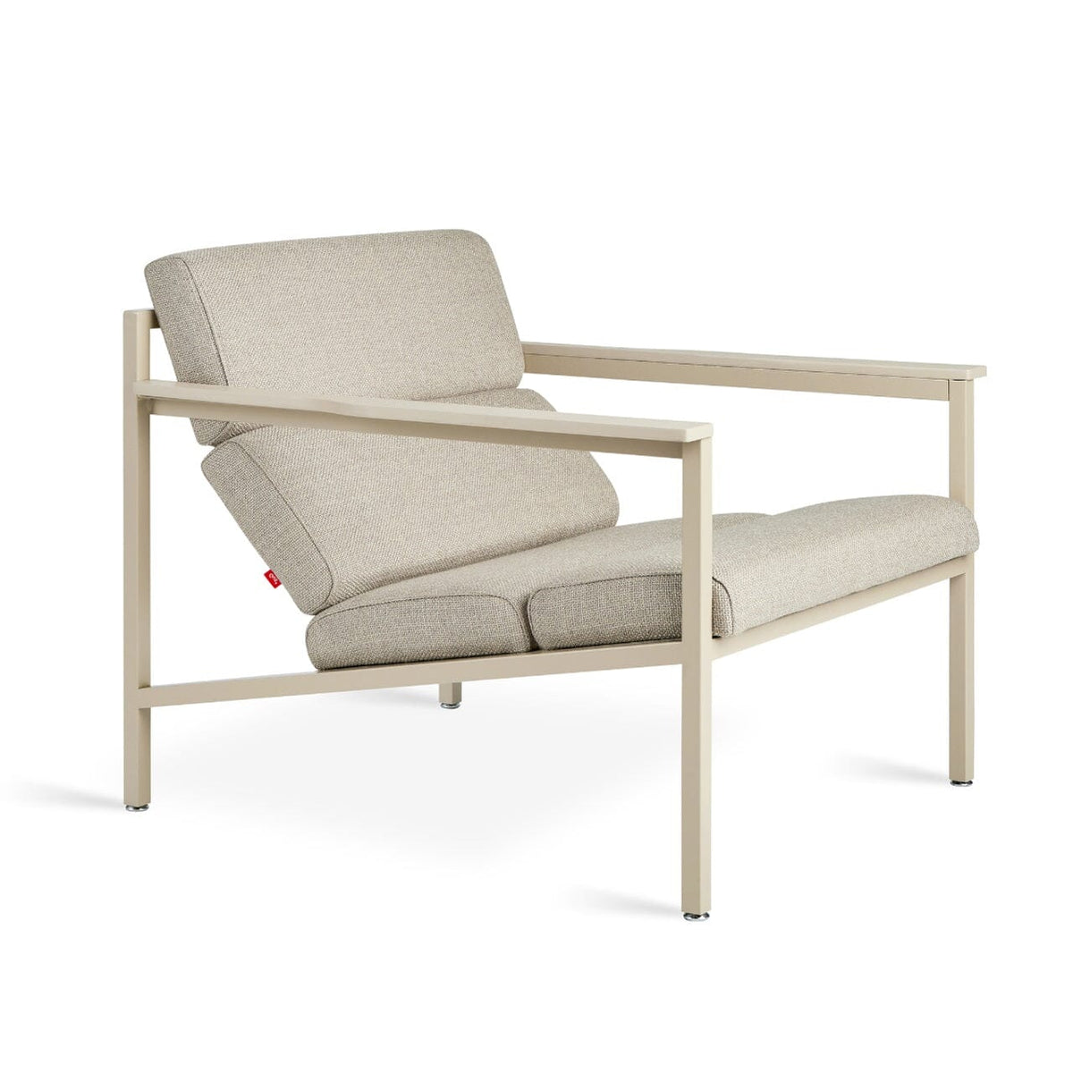 Halifax Chair lounge chair Gus Modern Andorra Almond/Latte 