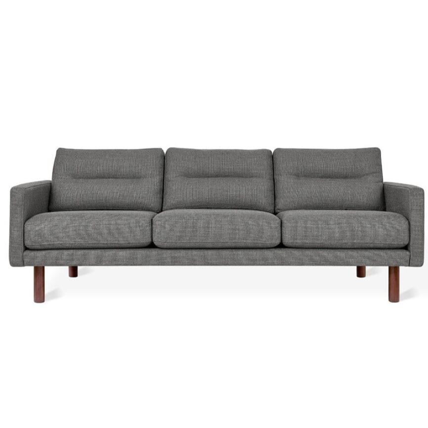 Miller Sofa Sofa Gus Modern Andorra Pewter Walnut 