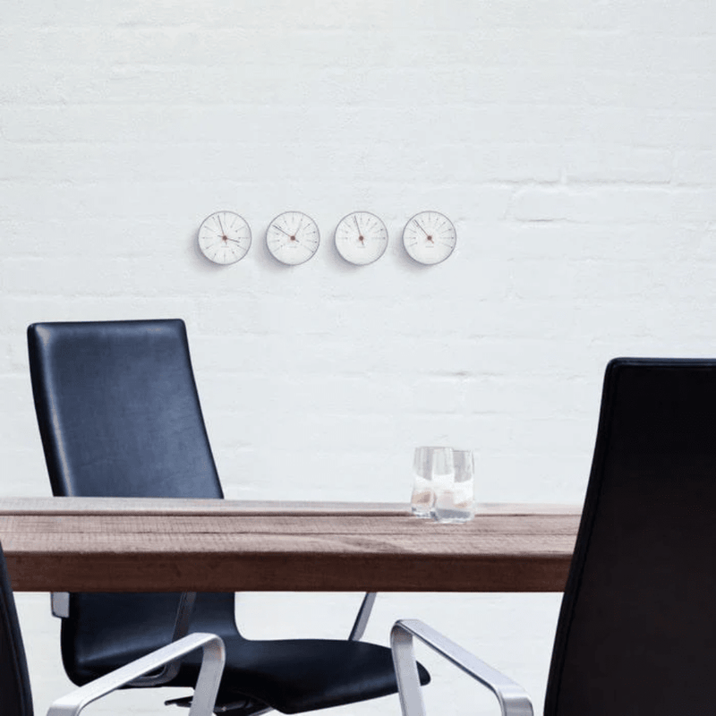 Bankers Clock, 4.7" Decor Arne Jacobsen 