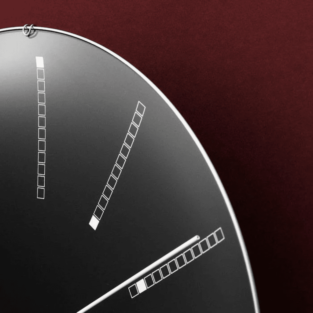 Bankers Wall Clock, 11.4" Decor Arne Jacobsen 