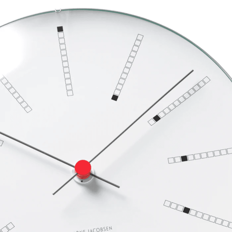 Bankers Wall Clock, 11.4" Decor Arne Jacobsen 