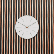 Bankers Wall Clock, 19" Decor Arne Jacobsen 