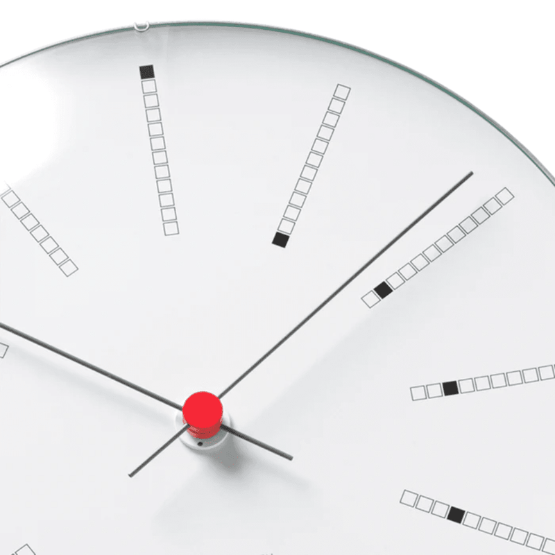 Bankers Wall Clock, 8.3" Decor Arne Jacobsen 