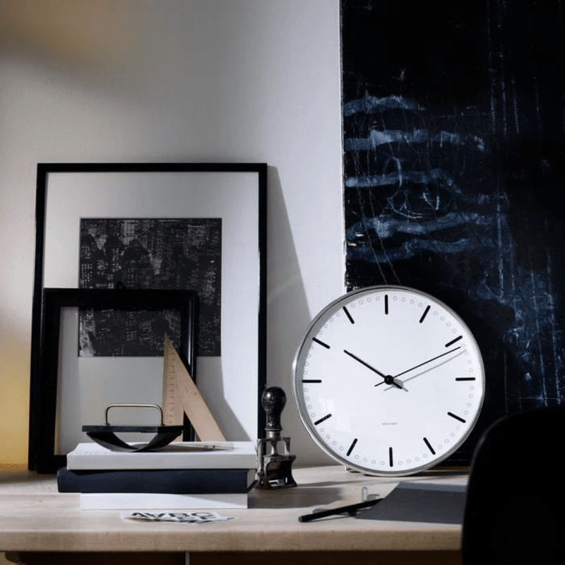 City Hall Clock, 8.3" Decor Arne Jacobsen 