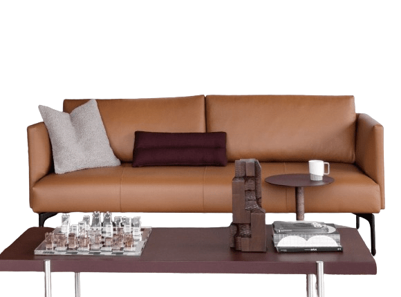 Arris 2.5 Seater Sofa With Slender Arms Sofa Artifort 