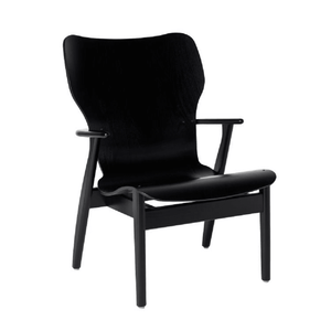 Domus Lounge Chair lounge chair Artek Black Lacquered Birch 