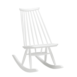 Mademoiselle Rocking Chair rocking chairs Artek White Lacquered 