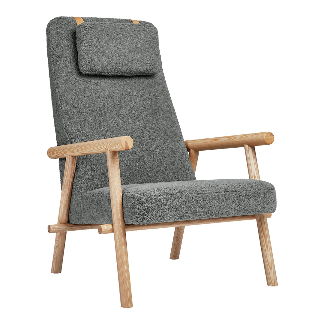 Labrador Lounge Chair lounge chair Gus Modern Auckland Bluff Natural Ash 