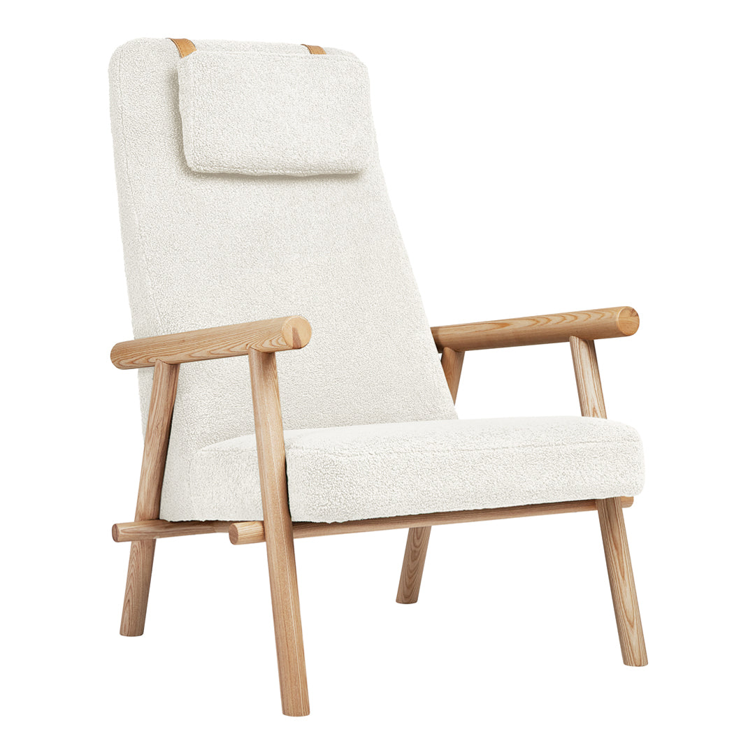 Labrador Lounge Chair lounge chair Gus Modern Auckland Willow Natural Ash 