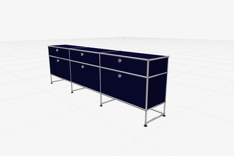 Custom USM Unit -  Chanmi Park 28.14"x 88.58" - STEEL BLUE