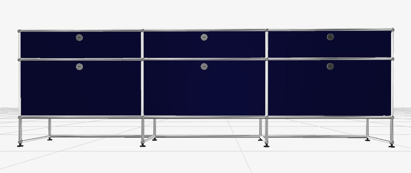 Custom USM Unit -  Chanmi Park 28.14"x 88.58" - STEEL BLUE