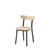 Emeco Utility Side Chair Chair Emeco Powder Coated Black with Accoya Seat & Back 