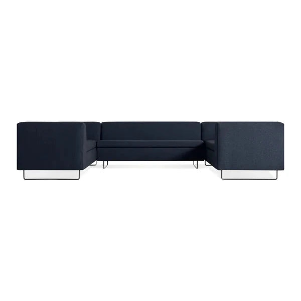 Bonnie and Clyde U-Shaped Sectional Sofa Sofa BluDot Kvadrat Autumn Navy 