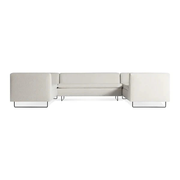 Bonnie and Clyde U-Shaped Sectional Sofa Sofa BluDot Vos Bone 