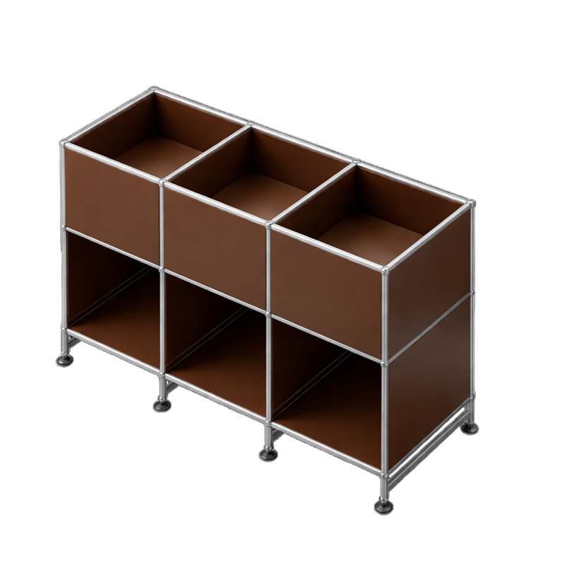 USM Vinyl Storage Cabinet x3