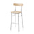 Emeco Utility Stool Chair Emeco Bar Height Hand Brushed Accoya