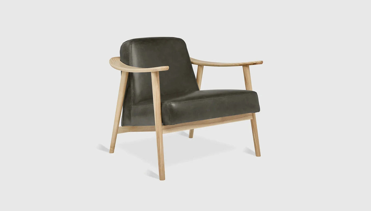 Baltic Chair Chair Gus Modern Tucson Char Leather Natural Ash 
