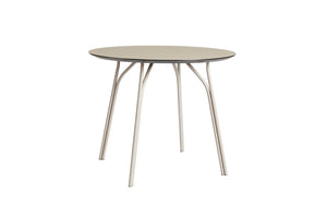 Tree Dining Table Dining Tables Woud Beige Round - 35.4" 