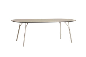 Tree Dining Table Dining Tables Woud Beige Oval - 86.6" 