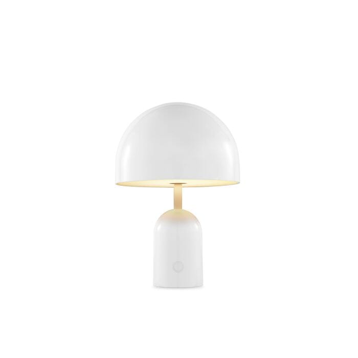 Bell Portable LED Table Lamp Table Lamps Tom Dixon White 
