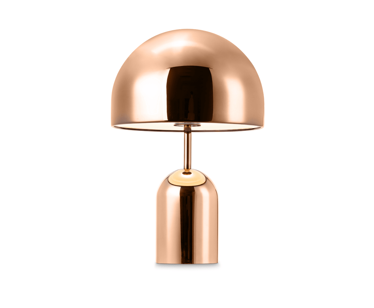 Bell Portable LED Table Lamp Table Lamps Tom Dixon Copper 