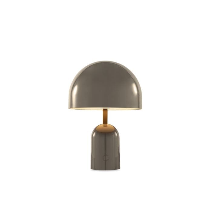 Bell Portable LED Table Lamp Table Lamps Tom Dixon Taupe 