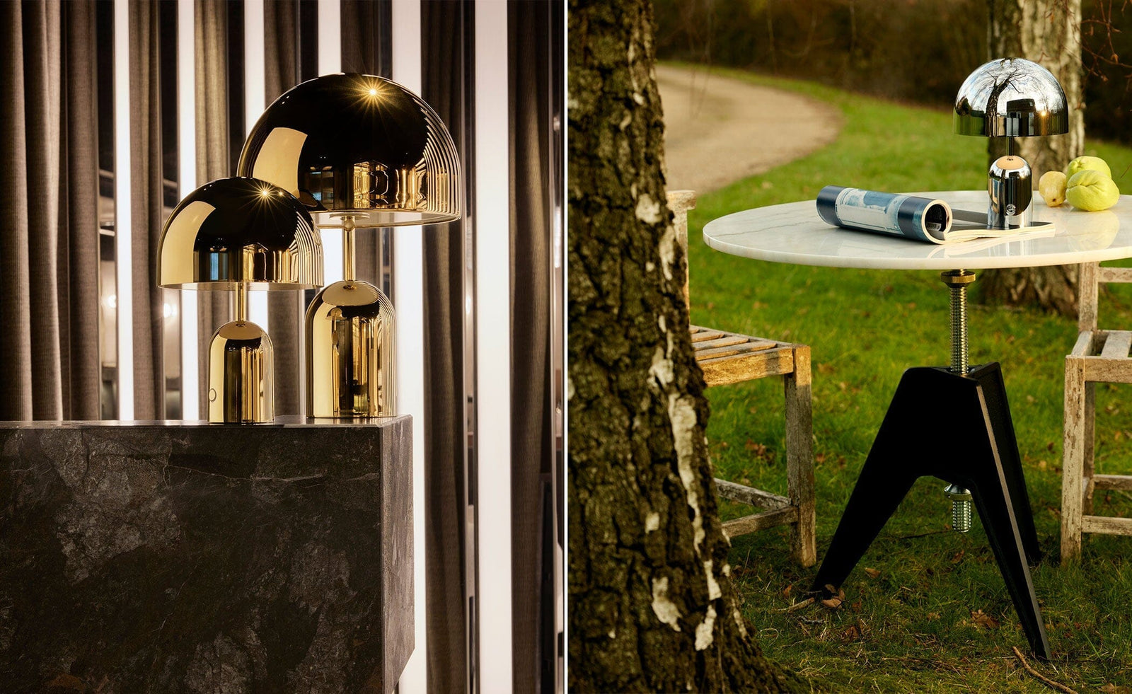 Bell Portable Table Lamp Table Lamps Tom Dixon 