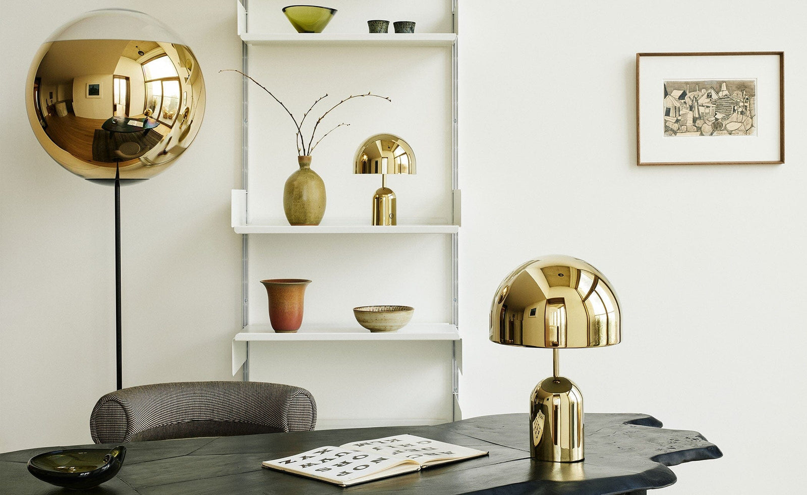 Bell Portable LED Table Lamp Table Lamps Tom Dixon 