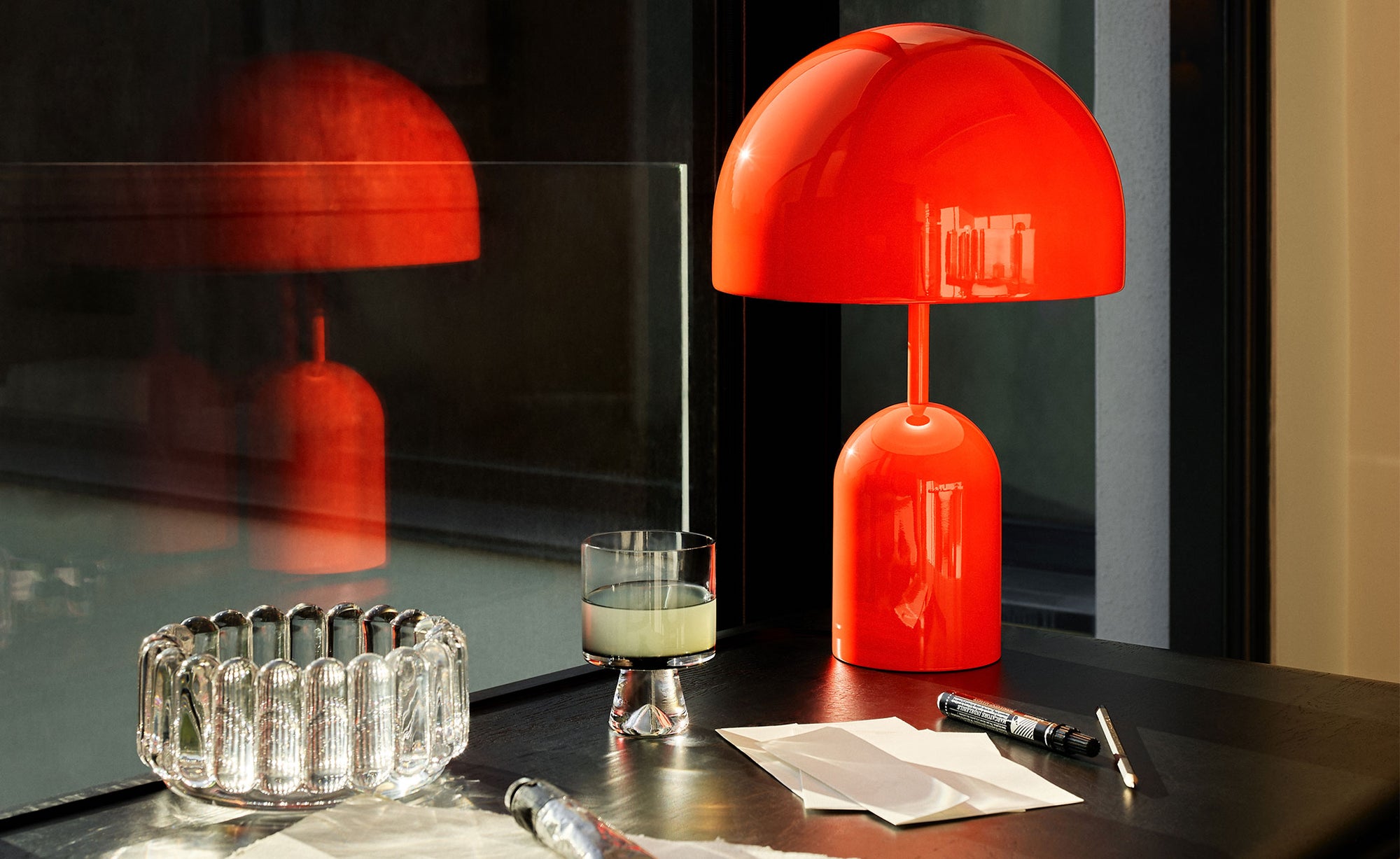 Bell Portable Table Lamp by Tom Dixon from Tom Dixon CA Modern Home